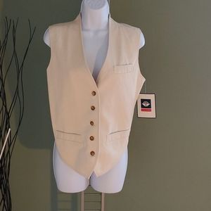 Womens Vintage Dockers Vest Size Medium